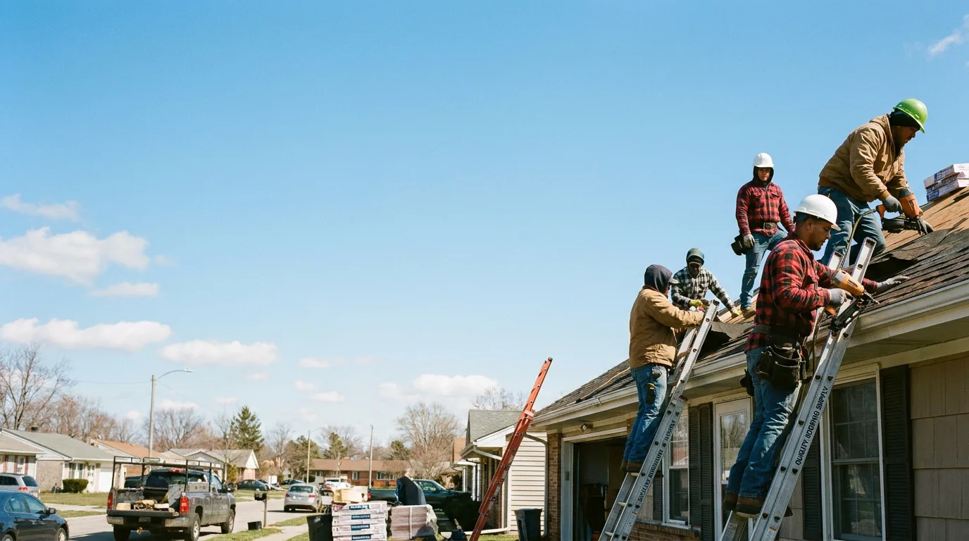 Roofing in Jacob, IL near me